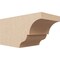 Ekena Millwork 6in. W x 6in. H x 12in. L Asheboro Woodgrain TimberThane Rafter Tail, Primed Tan RFTUR06X06X12ASHRCPR - alternate 1
